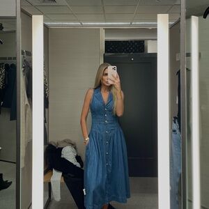Denim reformation dress- Tags Attached